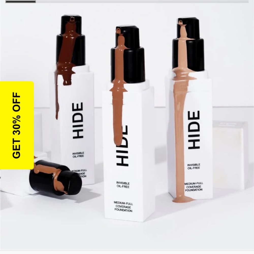 Hide Invisible Oil Free foundation